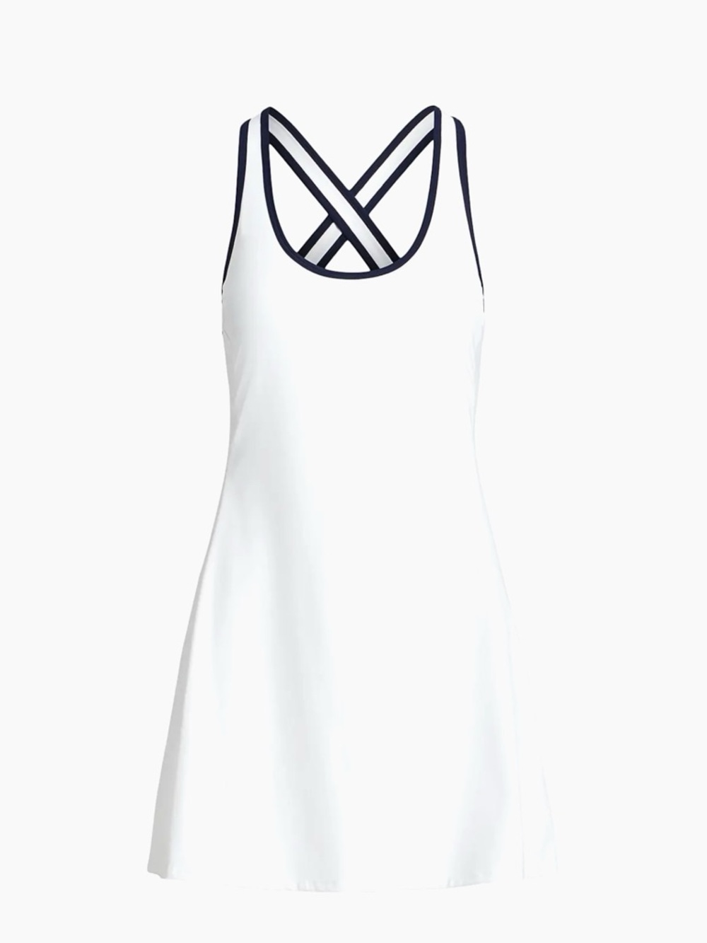 NWT! Ralph Lauren RLX White Athletic Dress with Black Trim